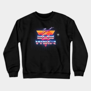 Bob Weir Retro Crome Art Crewneck Sweatshirt